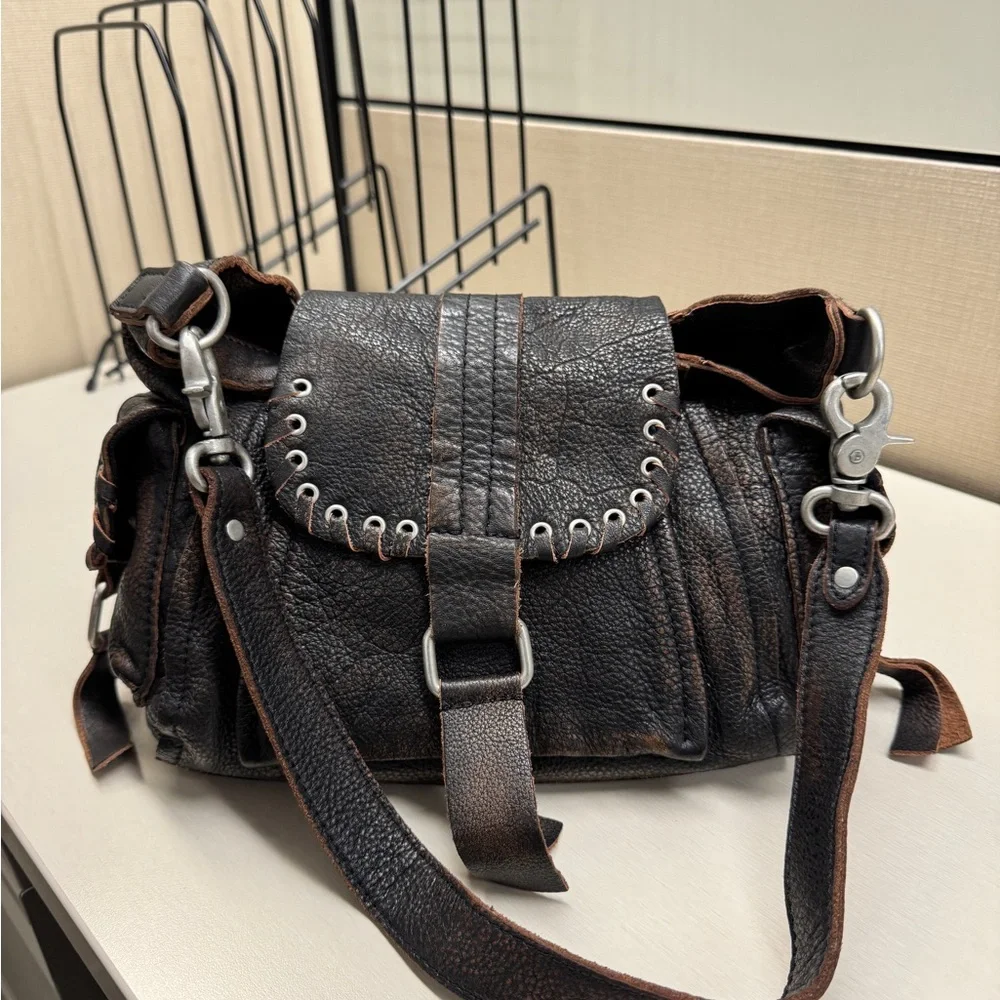 We The Free Baby Leigh Distressed Tote Bag - Picture 7 of 9